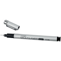 COPIC Fineliner MULTILINER SP, 0,2 mm, schwarz
