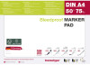 transotype Markerblock DIN A4, 75 g qm, 50 Blatt
