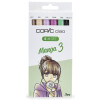 COPIC Marker ciao, 5+1 Set "Manga 3"