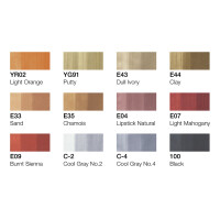 COPIC Marker classic, 12er Set Architekturfarben