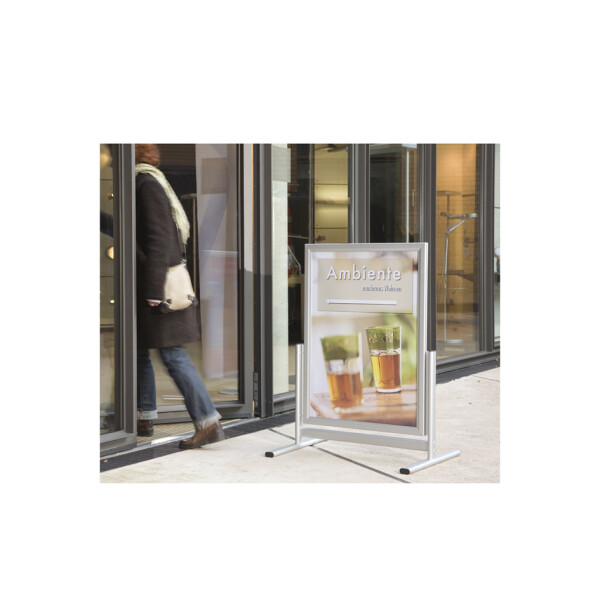FRANKEN Plakatst&auml;nder "Outdoor", DIN A1, (B)594 x (H)841 mm