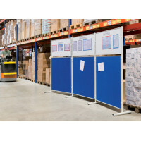 FRANKEN Stellwand-Säule mit Standardfuß,...