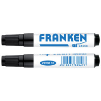 FRANKEN Flipchart Marker, Strichstärke: 2-6 mm, rot