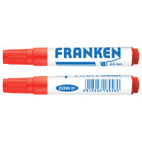 FRANKEN Flipchart Marker, Strichstärke: 2-6 mm, rot