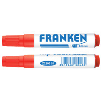 FRANKEN Flipchart Marker, Strichstärke: 2-6 mm, schwarz
