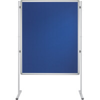 FRANKEN Textiltafel PRO, (B)900 x (H)1.200 mm, Filz, blau