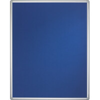 FRANKEN Textiltafel PRO, (B)1.200 x (H)1.500 mm, Filz, blau