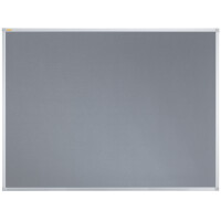 FRANKEN Textiltafel X-tra!Line, 1.800 x 1.200 mm, grau