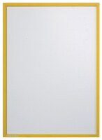 FRANKEN Magnet-Tasche Dokumentenhalter, DIN A4, gelb