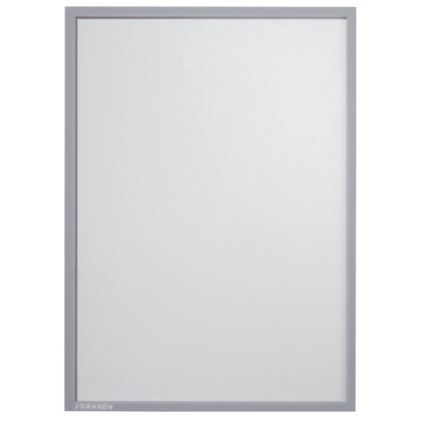 FRANKEN Magnet-Tasche Frame It Eco, DIN A4, grau