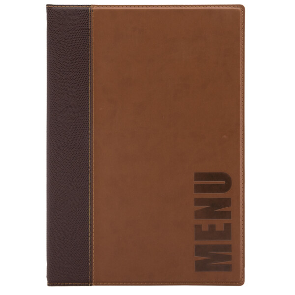Securit Speisekarten-Mappe TRENDY, A4, hellbraun
