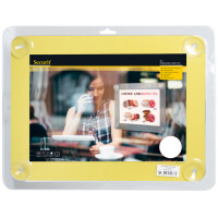 Securit Fenster-Plakatrahmen, DIN A3, schwarz