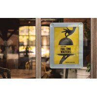 Securit Fenster-Plakatrahmen, DIN A3, grau