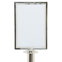 Securit Absperrsystem CLASSIC - Wandhalterung, chrom