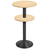 SODEMATUB Stehtisch 60001GN, 600 500 mm, grau schwarz