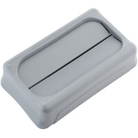 Rubbermaid Schwingdeckel Slim Jim, grau