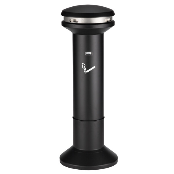 Rubbermaid Standascher Infinity Hohe Kapazität, rund,schwarz