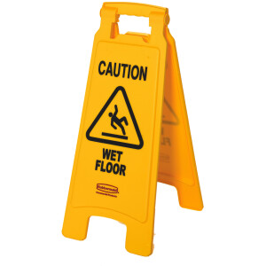 Rubbermaid Warnschild "Caution Wet Floor", mehrsprachig