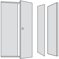 kerkmann Zwischenwand Progress 500, (T)600 x (H)1.900 mm