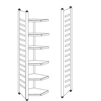 kerkmann Zusatz-Eckfachboden "M2", (B)700 x (T)400