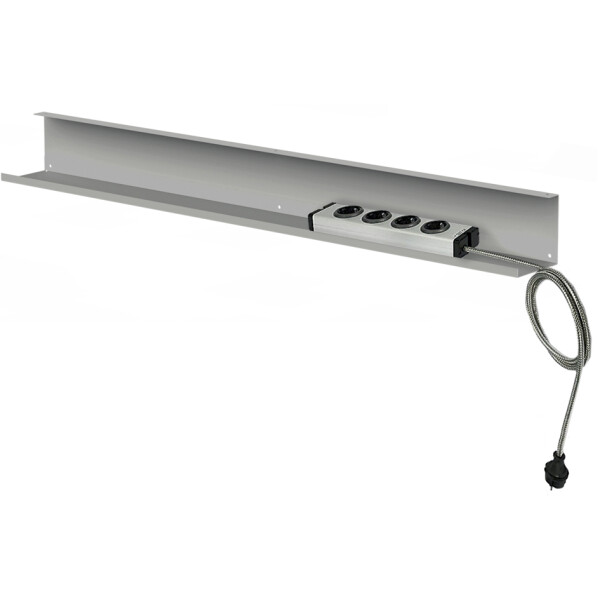 kerkmann Kabelkanal horizontal für Sitz- Stehtische, weiß