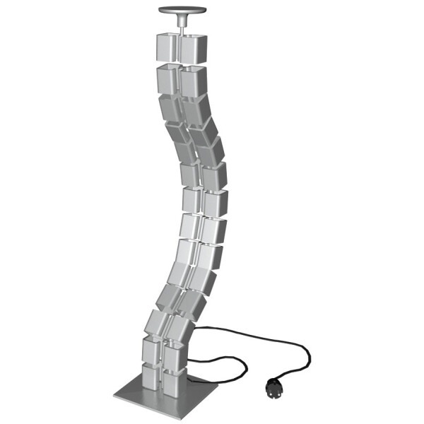 kerkmann Kabelkanal horizontal für Sitz- Stehtische, weiß