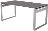 kerkmann Schreibtisch Form 5, (B)1.200 x (T)800 mm, weiß