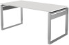 kerkmann Schreibtisch Form 5, (B)1.600 x (T)800 mm, weiß