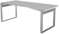 kerkmann PC-Schreibtisch Form 5, Bügel-Gestell, graphit