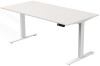 kerkmann Sitz-Steh-Schreibtisch Move 3, (B)1.600 mm, weiß