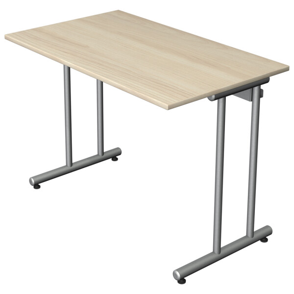 kerkmann Schreibtisch Start Up, (B)1.600 x (T)800 mm, weiß