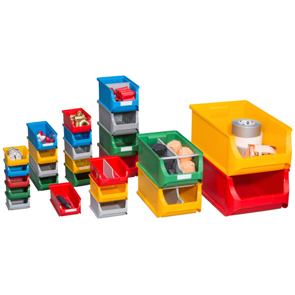 allit Sichtlagerkasten ProfiPlus Box 4, aus PP, gelb