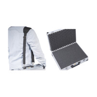 allit Schultergurt Strap für AluPlus Koffer, schwarz