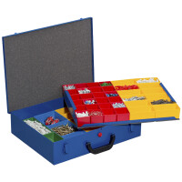 allit Metall-Kleinteilekoffer EuroPlus Pro M 44H-24, blau