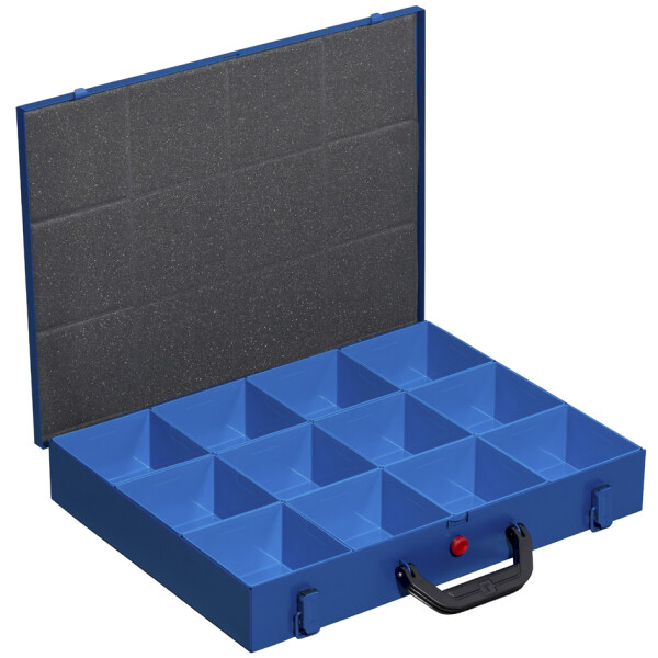 allit Metall-Kleinteilekoffer EuroPlus Pro M 44H-48, blau
