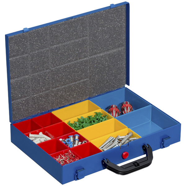 allit Metall-Kleinteilekoffer EuroPlus Pro M 44 2L-59, blau