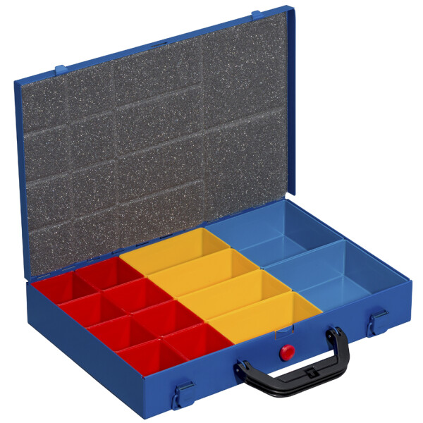 allit Metall-Kleinteilekoffer EuroPlus Pro M 44 2L-59, blau