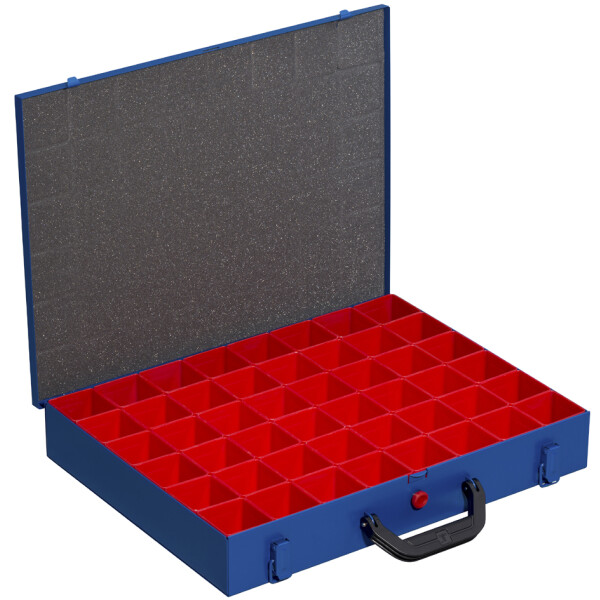 allit Metall-Kleinteilekoffer EuroPlus Pro M 44L-23, blau