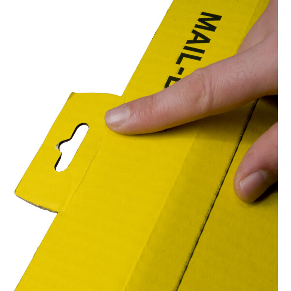 SMARTBOXPRO Paket-Versandkarton MAIL BOX, Größe: M, gelb