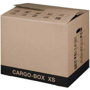 SMARTBOXPRO Umzugskarton "CARGO-BOX XS", braun