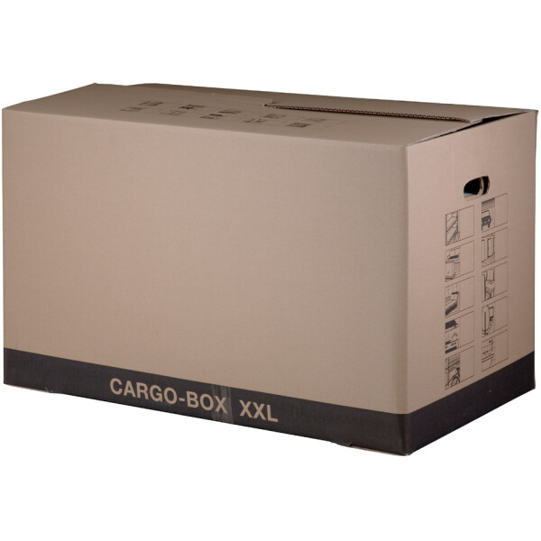 SMARTBOXPRO Umzugskarton "CARGO-BOX XS", braun