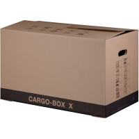 SMARTBOXPRO Umzugskarton "CARGO-BOX XXL", braun