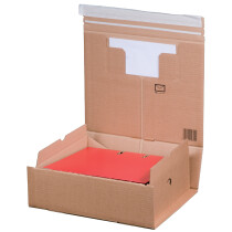 SMARTBOXPRO Paket-Versandkarton PACK BOX, DIN A4+, braun