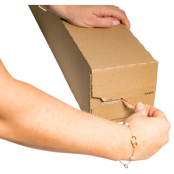 smartboxpro Versandhülse, für DIN A0 Formate, SK, braun