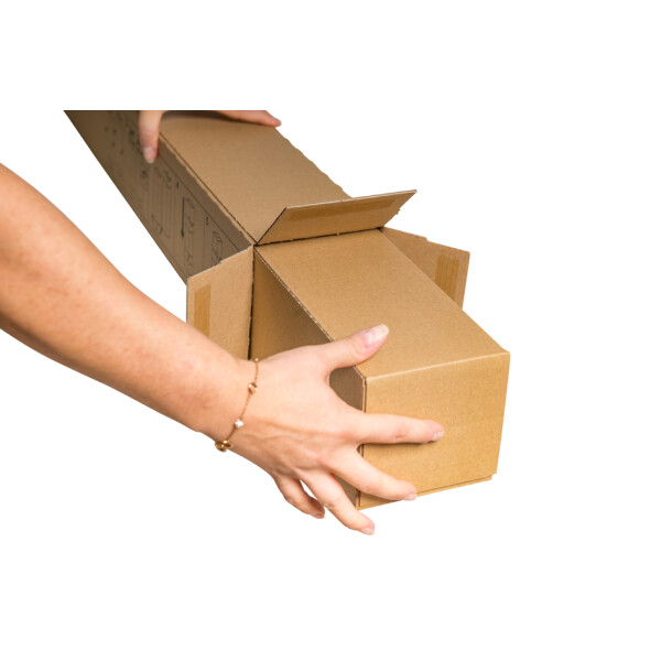 smartboxpro Versandhülse, für DIN A0 Formate, SK, braun