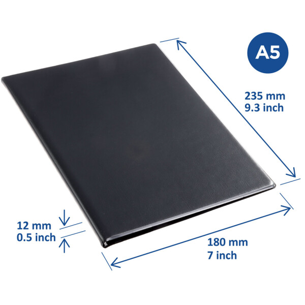rillstab Sichtbuch "Original", DIN A5, 20 Hüllen, schwarz