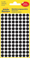 AVERY Zweckform Markierungspunkte, Durchmesser 18 mm, grau