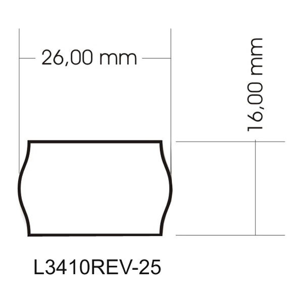 AVERY Zweckform Stick+Lift Preis-Etiketten, 26 x 16 mm, weiß
