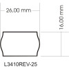AVERY Zweckform Stick+Lift Preis-Etiketten, 26 x 16 mm, weiß