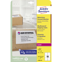 AVERY Zweckform Wetterfeste Versand-Etiketten, 99,1 x 67,7mm